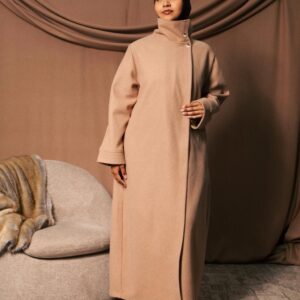 OVERSIZED COAT - BISCUIT