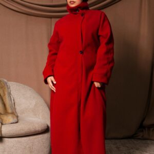 OVERSIZED COAT - RED