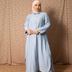 Cornflower Shirt Dress and Pants