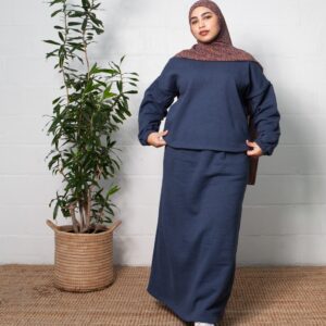 Fleece skirt set
